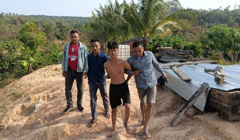 មុខសញ្ញាហែកមន្ទីរឃុំឃាំងរត់ចេញពីក្នុងអធិការនគរបាលខណ្ឌឬស្សីកែវ ត្រូវបានតាមចាប់ខ្លួនបានម្នាក់មកវិញ