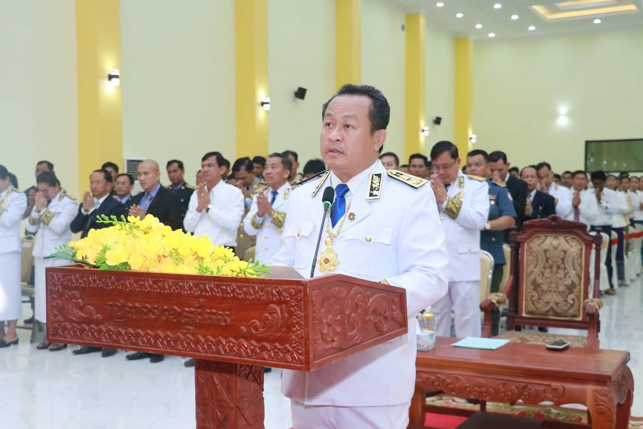 រដ្ឋបាលខេត្តកែបបានរៀបចំប្រារព្ធពិធីចម្រើនព្រះជន្មវស្សា ថ្វាយព្រះមហាក្សត្រ គម្រប់ព្រះជន្ម៧០ យាងចូល ៧១ព្រះវស្សា