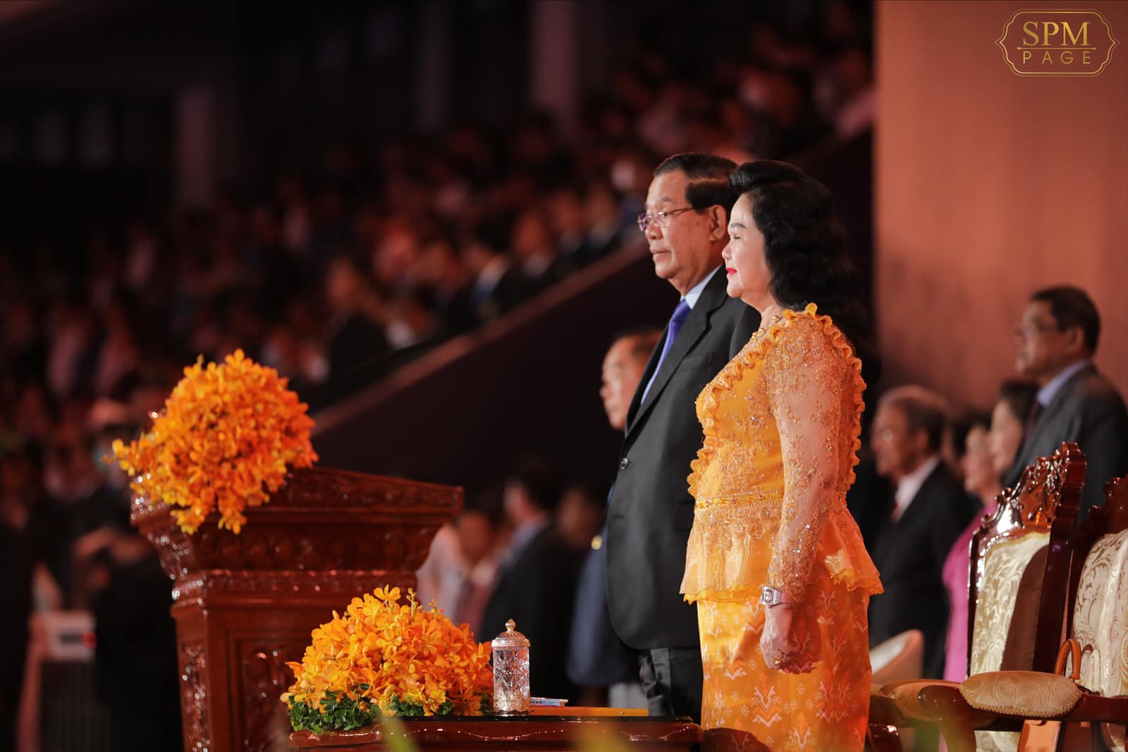 សម្តេចតេជោ ហ៊ុន សែន និងសម្ដេចកិត្តិព្រឹទ្ធបណ្ឌិត អញ្ជើញជាអធិបតីបិទព្រឹត្តិការណ៍ស៊ីហ្គេមលើកទី៣២