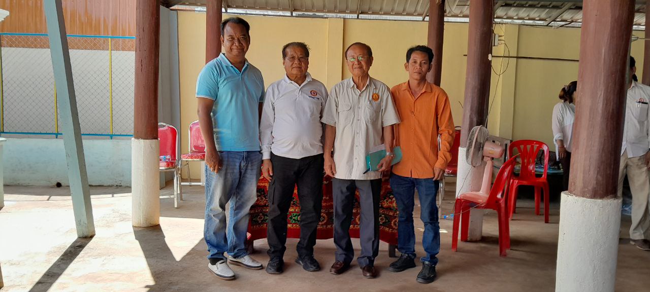 ក្រុមការងារចុះពង្រឹងមូលដ្ឋានឃុំមហាខ្ញូង ប្រជុំជាមួយក្រុមការងាររៀបចំត្រៀមយុទ្ធនាការឃោសនាបោះឆ្នោត