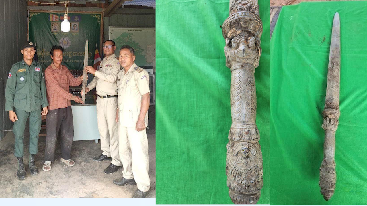 ស្នងការដ្ឋាននគរបាលខេត្តព្រះវិហារ ចុះស្រាវជ្រាវរកម្ចាស់ហ្វេសប៊ុក ដែលបានបង្ហោះរូបព្រះខ័នរាជ្យបុរាណ
