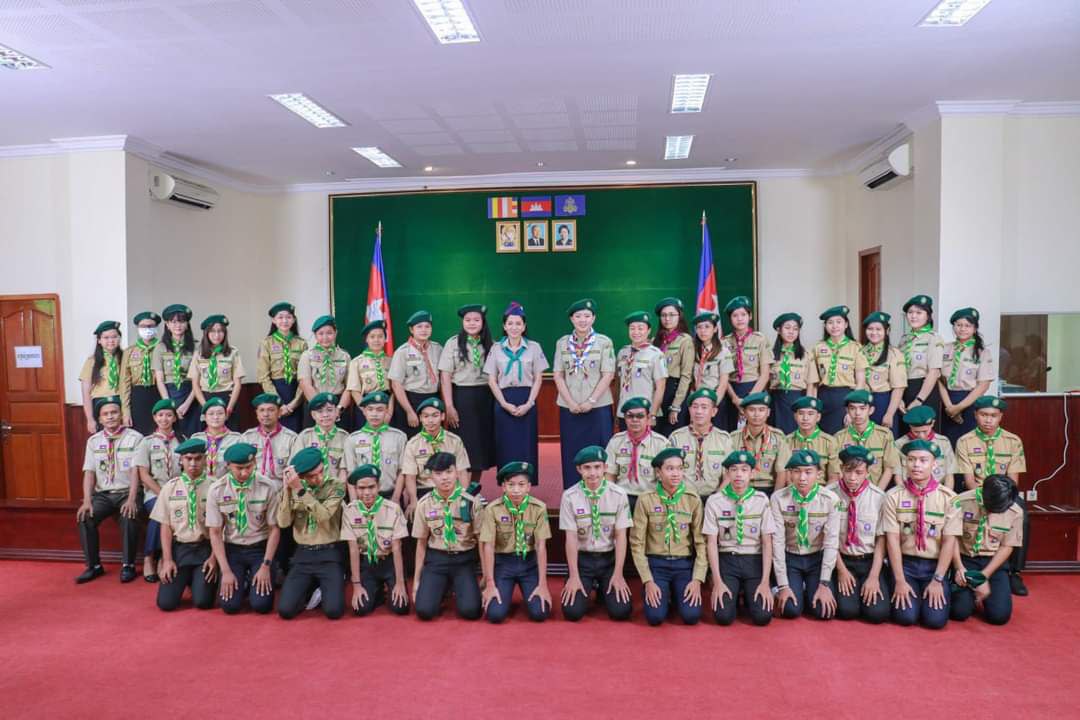 ពិធីសំណេះសំណាល ជាមួយប្រតិភូកាយឫទ្ធិ ត្រៀមចូលរួមកម្មវិធីបោះជំរំកាយរឹទិ្ធពិភពលោកលើកទី២៥ (25th World Scout Jamboree) នៅសាធារណៈរដ្ឋកូរ៉េ