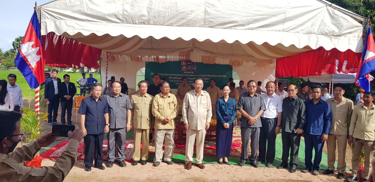 ផ្លូវបេតុងសសៃដែកមួយខ្សែទៀតបានសម្ពោធនៅតំបន់ធ្នេរអង្កោល ជាផ្លូវសរសៃត៍ភ្ជាប់គ្នារវាងផ្លូវប្របមាត់សមុទ្រទៅ និងផ្លូវជាតិលេខ ១៣-៣២