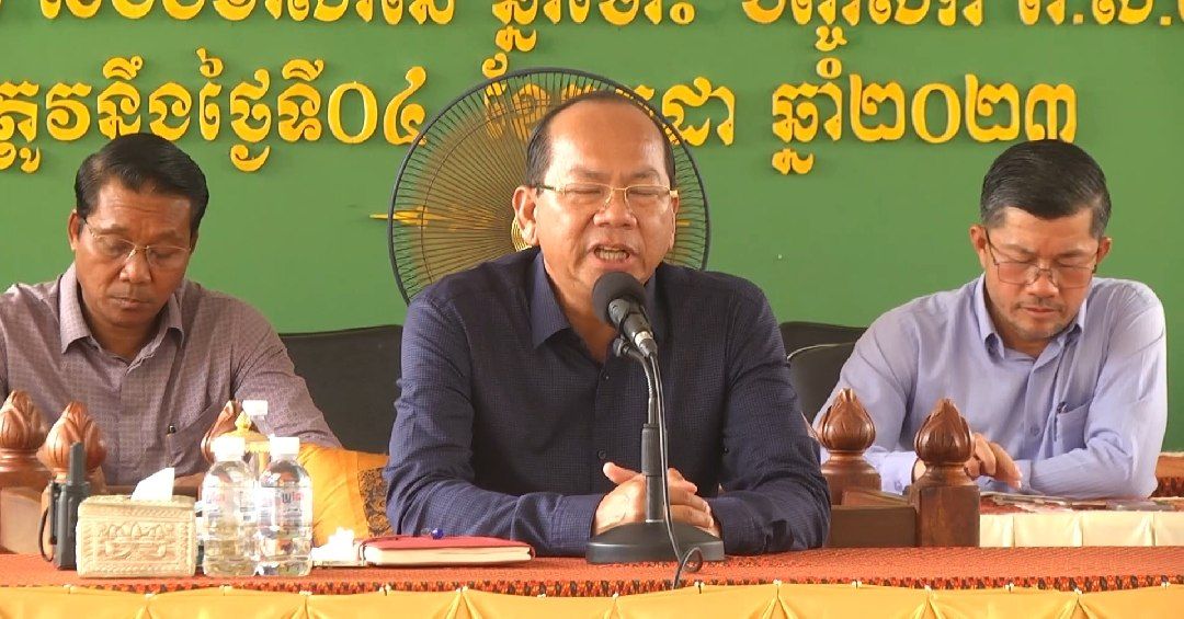 អាជីវករផ្សារឈូកមកសម្តែងការដឹងគុណចំពោះឯកឧត្តម ម៉ៅធនិន និងគណបក្សប្រជាជនកម្ពុជា