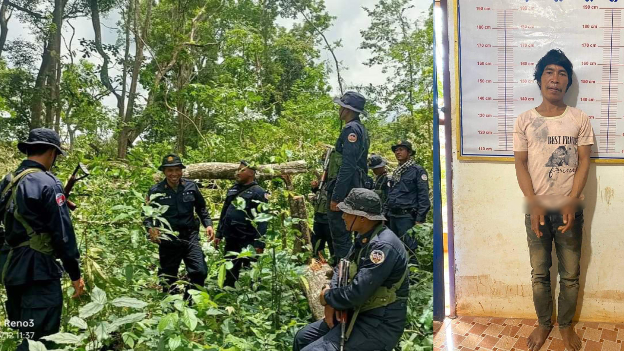 បុរសជាព្រានព្រៃជនជាតិភ្នងម្នាក់ ត្រូវបានប៉េអឹមបញ្ជូនទៅសាលាដំបូង ជាប់ចោទប៉ុនប៉ងឃាតកម្ម ប្រើប្រាស់អាវុធខុសច្បាប់ និងបំផ្លិចបំផ្លាញធនធានធម្មជាតិ