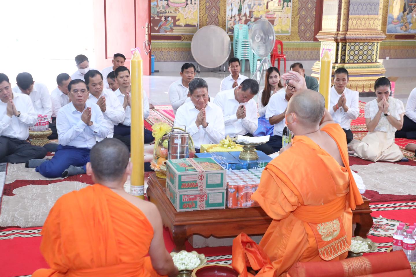 អារាមចំនួន០៣កន្លែង ក្នុងរាជធានី ទទួលបានការប្រគេនទៀនចំណាំព្រះវស្សា និងទេយ្យវត្ថុ នៅក្នុងឱកាសពិធីបុណ្យចូលព្រះវស្សា ប្រចាំពុទ្ធសករាជ២៥៦៧ ដែលនឹងមកដល់នៅថ្ងៃ១រោច ខែទុតិយាសាឍ ខាងមុខ