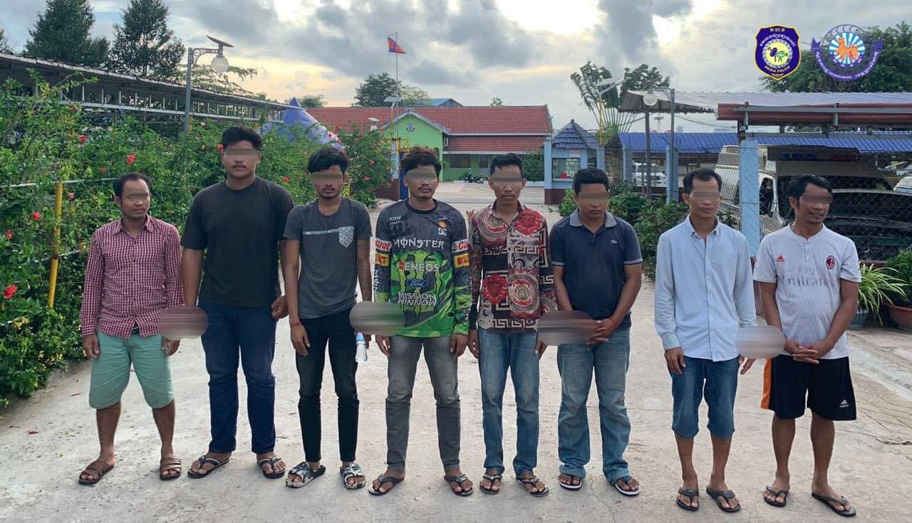 មនុស្សពីរក្រុមវាយគ្នាទៅវិញទៅមក ចុងក្រោយបញ្ជូនខ្លួនទៅដាក់ពន្ធនាគារខេត្តព្រះសីហនុទាំងអស់
