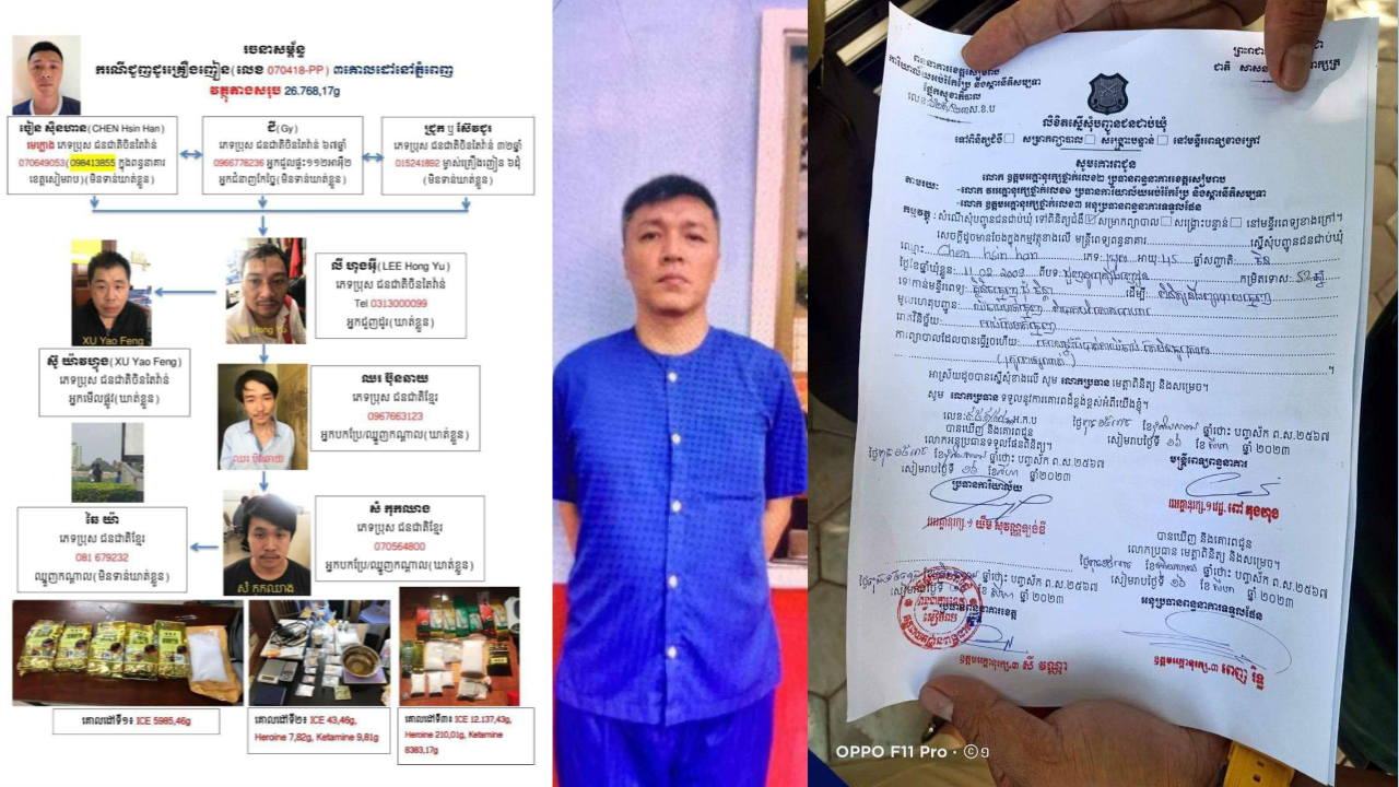 Update: កម្លាំងសមត្ថកិច្ចនាយកដ្ឋានព្រហ្មទណ្ឌក្រសួងមហាផ្ទៃ សហការជាមួយស្នងការខេត្តសៀមរាប និងស្ថាបនពាក់ព័ន្ធកំពុងតាមប្រមាញ់ក្រុមឧក្រិដ្ឋជន ដែលមករំដោះមេខ្លោងគ្រឿងញៀន!