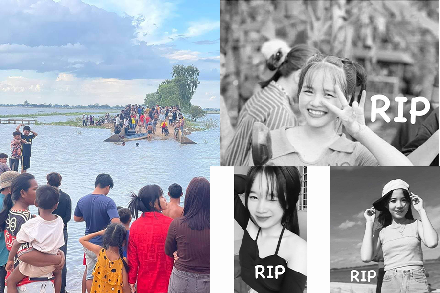 យុវតីជាសិស្សសាលា ចំនួន ០៣នាក់ លង់ទឹកស្លាប់នៅប្រឡាយ១៩ លូតាប្រាក់ ខណៈនាំគ្នាចុះលេងទឹក