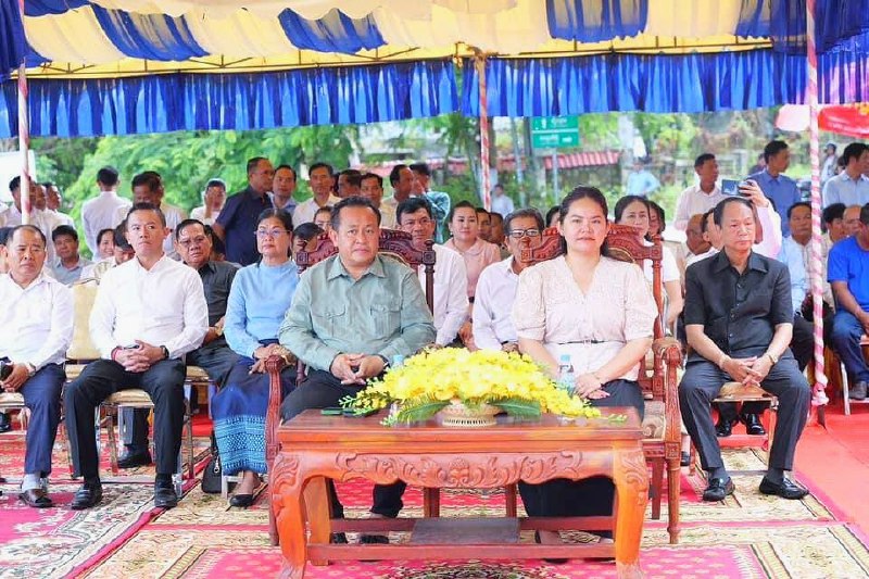 រូបសំណាកព្រះគណេសនៅក្បែរឆ្នេរលេងទឹកកែប បានកសាងនិងចំណាយអស់ថវិការជាង៦ម៉ឺនដុល្លារ បានប្រសិទ្ធី ពលិការ និងសម្ពោធជាផ្លូវការ