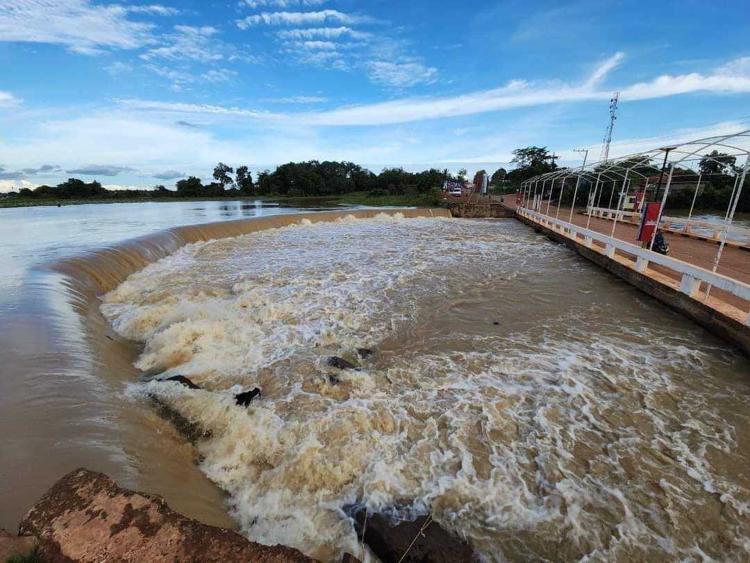 ស្ថានភាពទឹកក្នុងទំនប់អាងទឹកតាម៉ុក កំពុងហក់ឡើង ដល់កម្រិតខ្ពស់ ៣.៨០ម៉ែត្រ