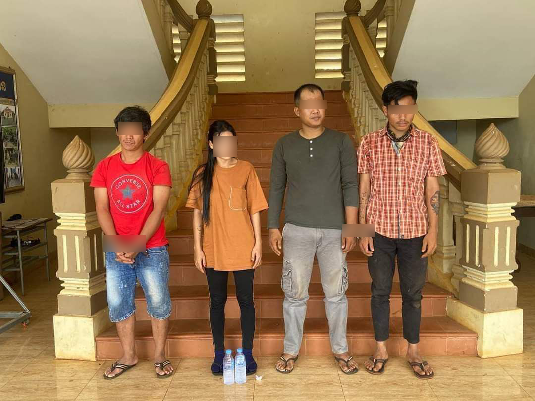 ឃាត់ខ្លួនជនសង្ស័យបួននាក់ពាក់ព័ទ្ធ រក្សាទុកនិងជួញដូរគ្រឿងញៀន