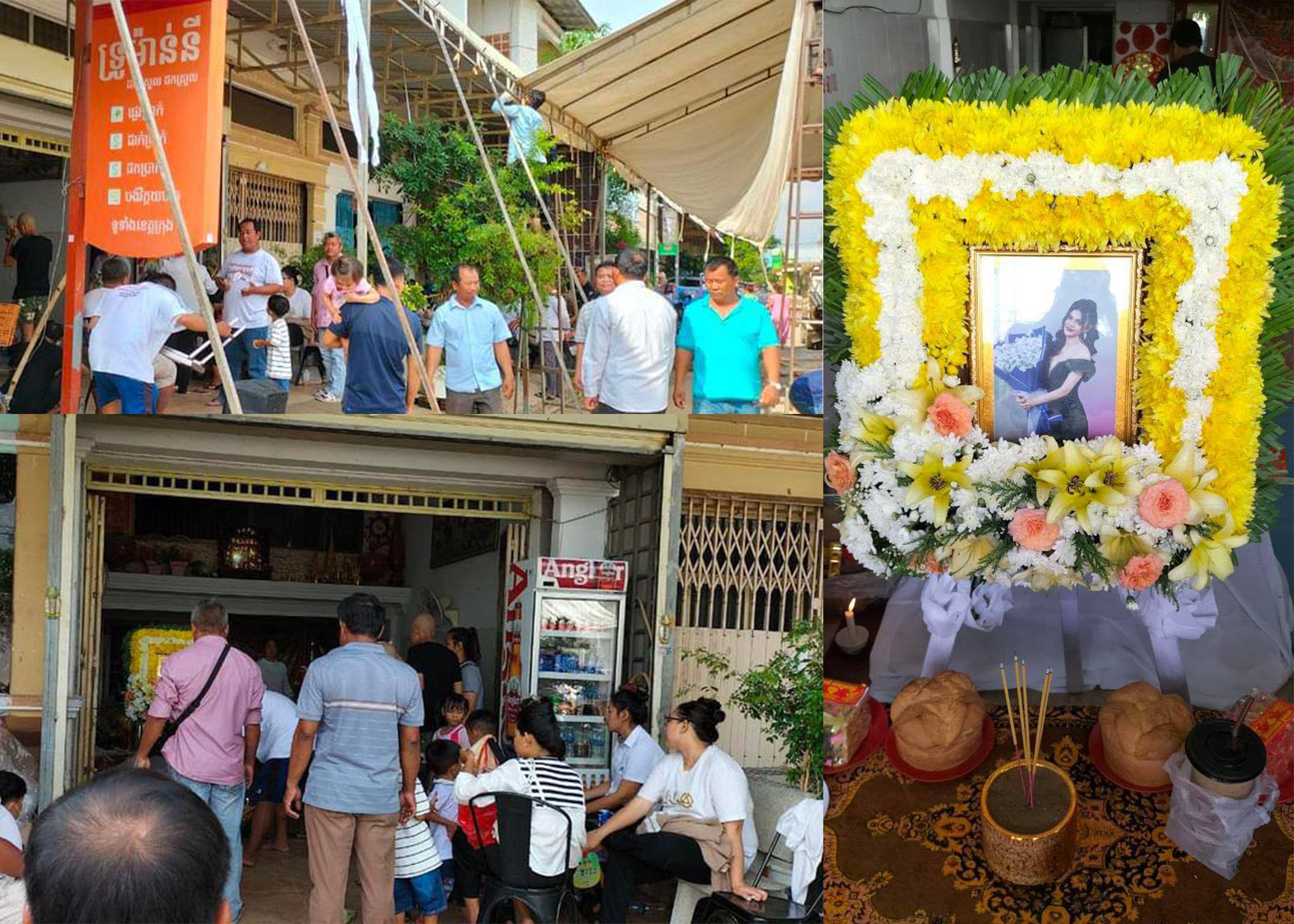 ឪពុកឃើញភ្លើងក្នុងបន្ទប់ទឹកបើកចូលទៅមើលឃើញកូនស្រីស្លាប់អង្គុយសង្ស័យខ្យល់គរ