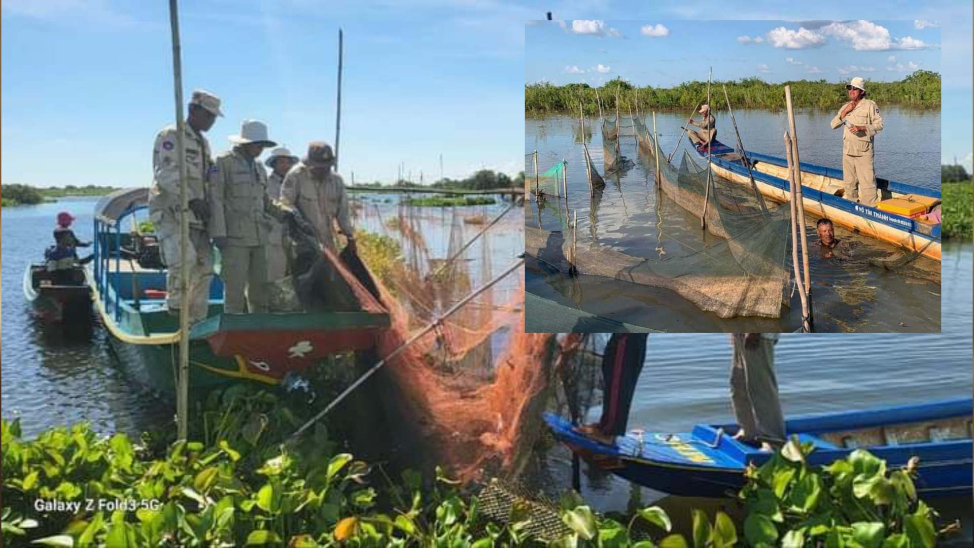បង្ក្រាបបទល្មើសនៅបឹងទន្លេសាប បន្ទាប់ពីផ្ទុះការរិះគន់ស្ដីពីការរៀបចំកញ្ចប់ចូលហោប៉ៅបិទបាំងបទល្មើសនេសាទនៅឃុំពាមបាង