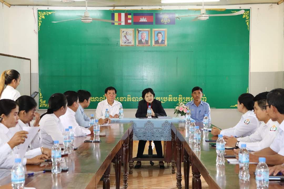 លោកស្រីវេជ្ជបណ្ឌិត ឱ វណ្ណឌីន ទទួលបន្ទុកជួយពង្រឹងគុណភាពសេវាមណ្ឌលសុខភាពចំនួន ១៣ខេត្ត