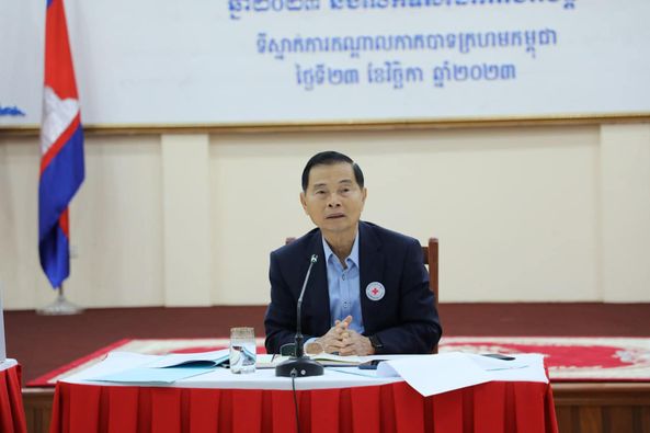 ឯកឧត្តម ពិត ចំណាន អញ្ជើញបិទ «កិច្ចប្រជុំបូកសរុបវឌ្ឍនភាពការងារអភិវឌ្ឍយុវជន និងអ្នកស្ម័គ្រចិត្តកាកបាទក្រហមកម្ពុជា ២៥រាជធានី-ខេត្ត និងគ្រឹះស្ថានឧត្តមសិក្សាក្នុងរាជធានីភ្នំពេញ»