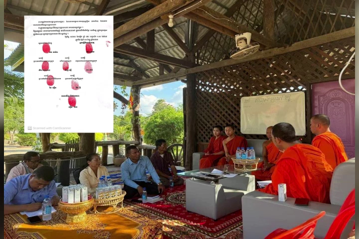 ប្រធានមន្ទីរសាសនា ព្រះមន្ត្រីសង្ឃ និងអាជ្ញាធរ ចុះព្រមាន និងធ្វើកិច្ចសន្យាព្រះសង្ឃមួយអង្គដែលតែងខ្លួនមិនប្រក្រតីថតបង្ហោះលើបណ្តាញសង្គមដែកនាំឱ្យប៉ះពាល់វិស័យព្រះពុទ្ធសាសនា
