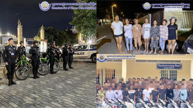 សមត្ថកិច្ចក្រសួងមហាផ្ទៃ ឃាត់ខ្លួនក្មេងទំនើង ១២០នាក់ លើ ៥១ករណី រយៈពេល២សប្ដាហ៍ឆ្នាំថ្មី២០២៤