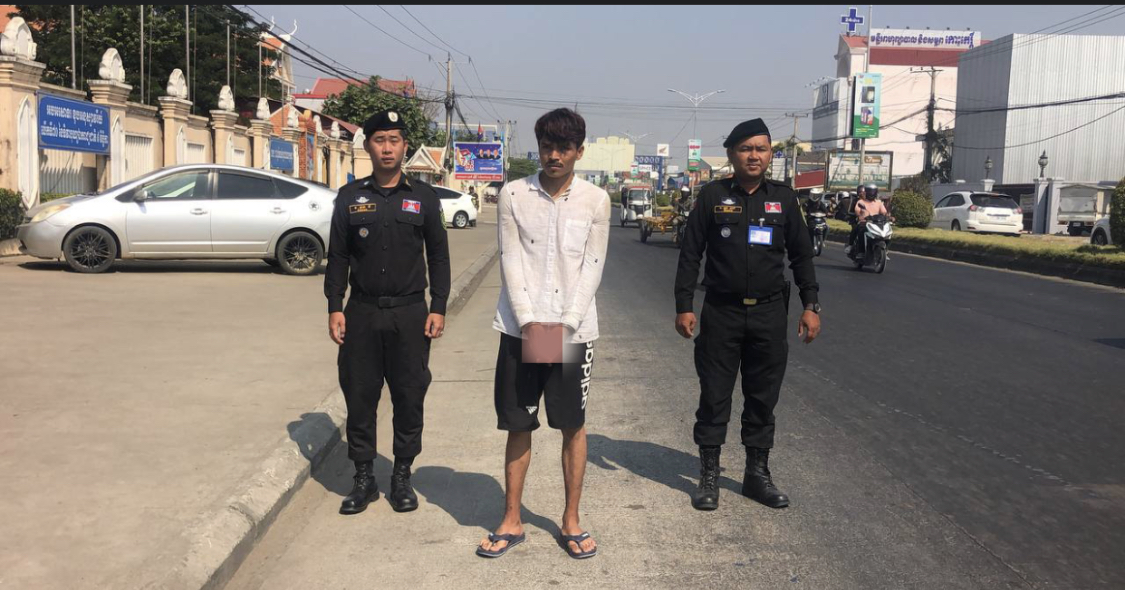ជាប់ខ្នោះបានសម្រេច..! ខណៈលួចសម្ភារៈម្ដងញ៉ាម មកលួចម្ដងទៀតត្រូវសមត្ថកិច្ចឃាត់ខ្លួន