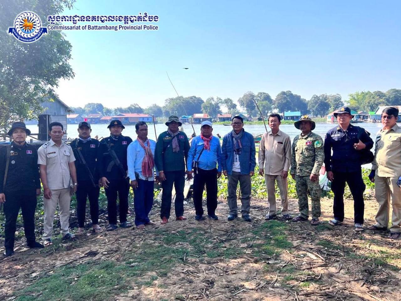 កម្លាំងគណៈបញ្ជាការឯកភាពរដ្ឋបាលស្រុកឯកភ្នំ បន្តចុះបង្រ្កាប បទល្មើសនេសាទក្នុងភូមិសាស្រ្ត