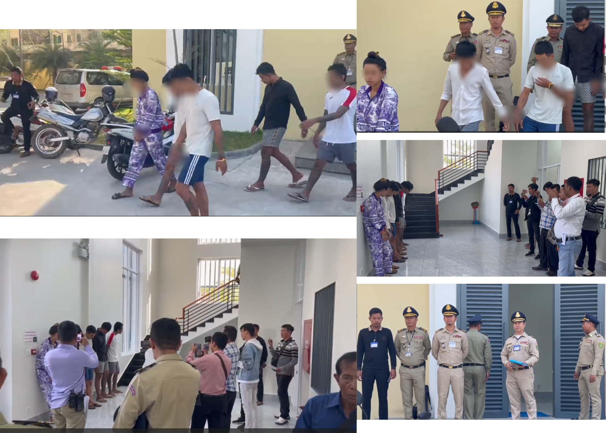 ចាប់បានស្រេច! បង្ហាញមុខជនសង្ស័យ ចំនួន ០៥នាក់ ពាក់ព័ន្ធករណី លួចឆក់ និងប្លន់យ៉ាងសកម្មក្នុងភូមិសាស្រ្តរាជធានីភ្នំពេញ