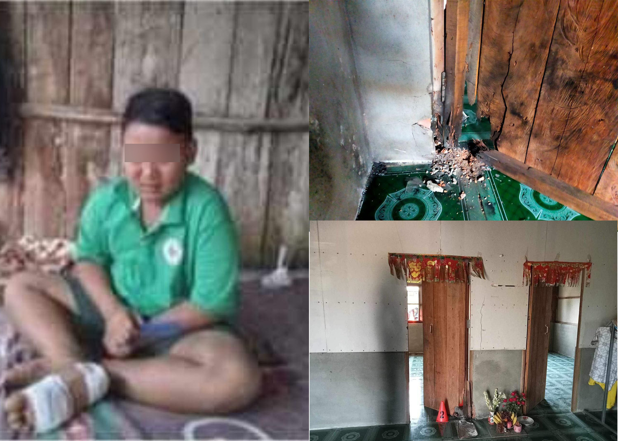 ជនអនាមិកគប់គ្រាប់បែកចូលបន្ទប់កូនក្រមុំផ្ទុះកក្រើករាត្រី សង្ស័យផ្តើមឡើងដោយសារ «រឿងគំនុំស្នេហាត្រីកោណ»