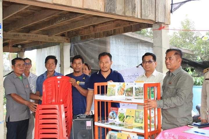 មន្ទីរកសិកម្មខេត្តប៉ៃលិន ប្រជុំចងក្រងនិងអភិវឌ្ឍន៍កសិករផ្សព្វផ្សាយកសិកម្ម នៅបណ្តុំបន្លែភូមិភ្នំព្រាល ឃុំស្ទឹងត្រង់ ស្រុកសាលាក្រៅ