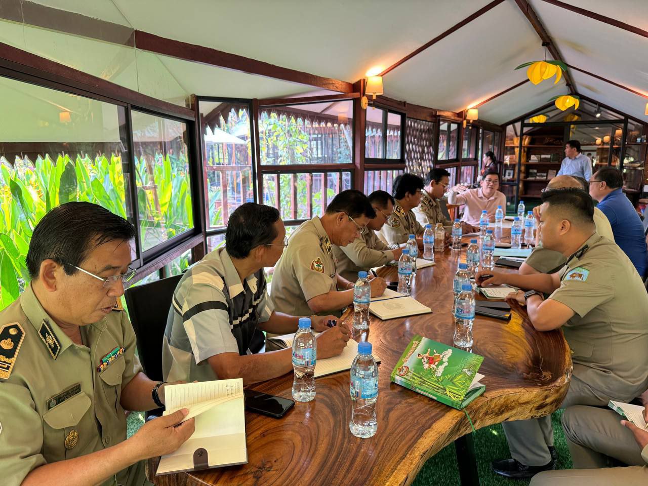 អាជ្ញាធរជាតិអប្សរា និងរដ្ឋបាលព្រៃឈើ សហការគ្នារៀបចំកែលម្អស្ថានីយបណ្តុះកូនឈើស្ពានអង្គរ