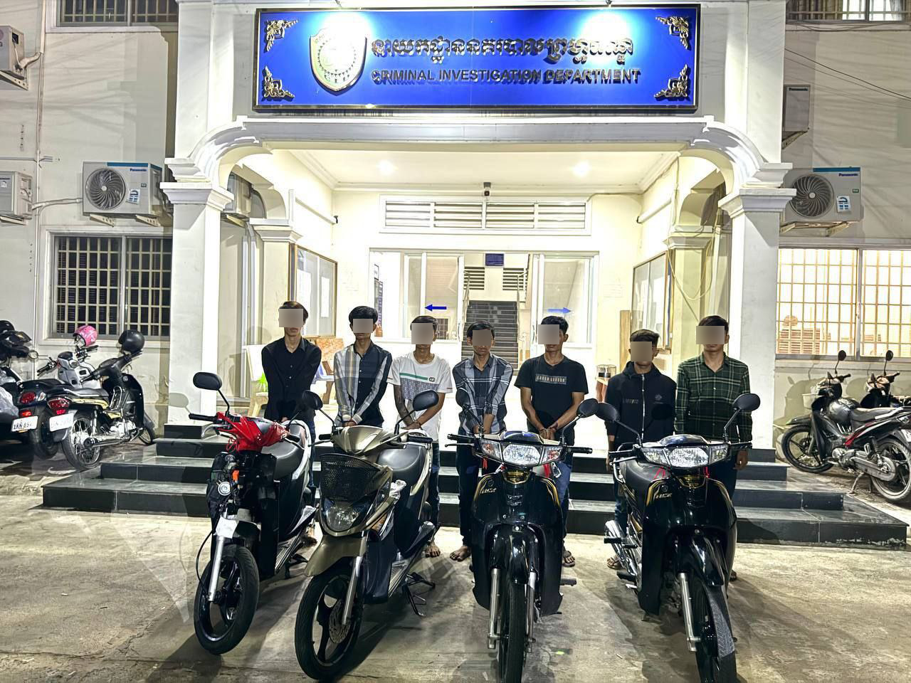 បំបែកសំណុំរឿងឃាតកម្មកាប់ប្លន់ជនជាតិបរទេស នៅខណ្ឌសែនសុខ ឃាត់ខ្លួនជនសង្ស័យ ចំនួន ០៧នាក់ សុទ្ធតែជាមុខសញ្ញាធ្លាប់កាប់ប្លន់ក្នុងភូមិសាស្ត្ររាជធានីភ្នំពេញដ៏សកម្ម
