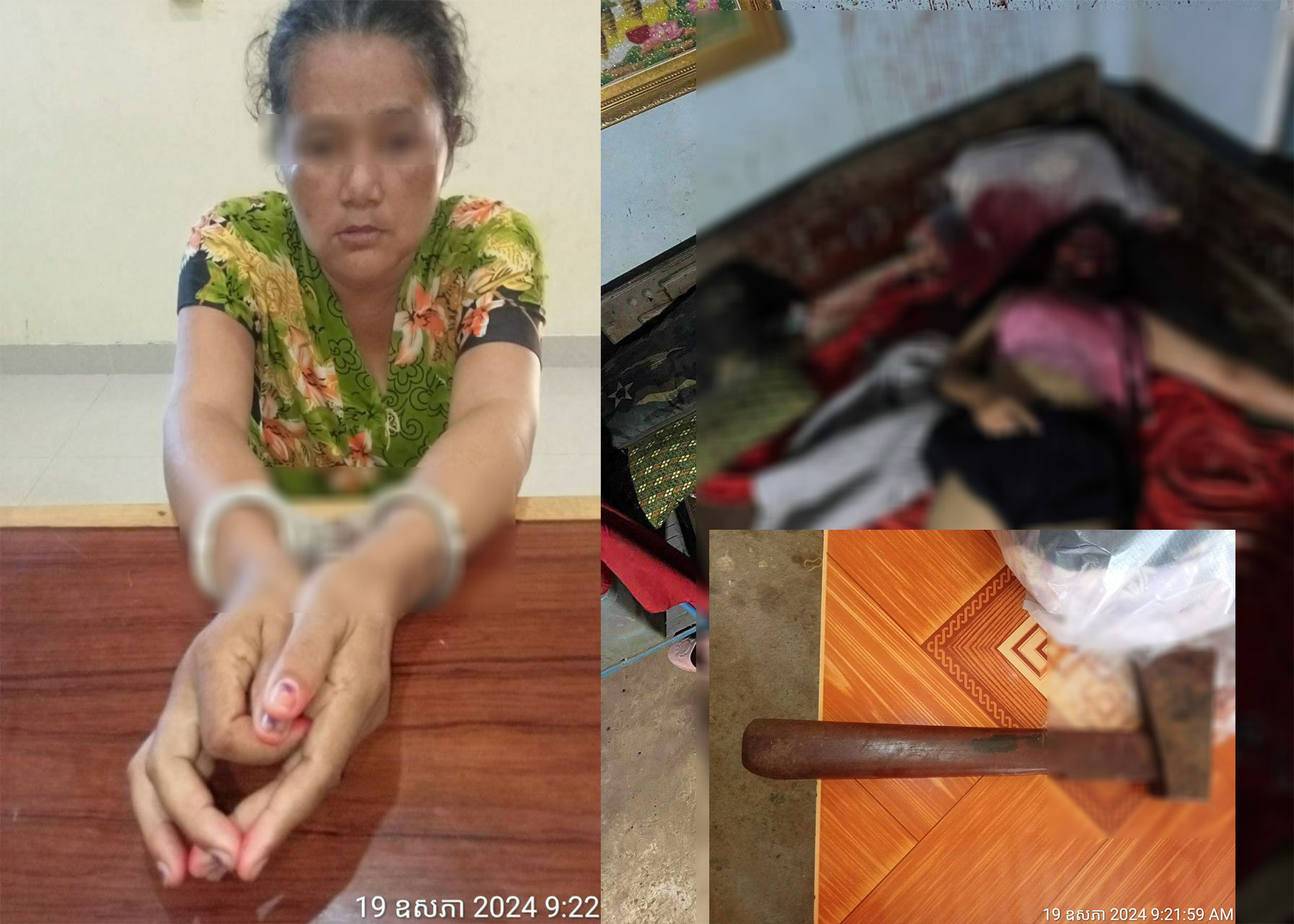 ខឹងក្មួយនិយាយទូរស័ព្ទលឺៗ និងចេញចូលផ្ទះយប់ជ្រៅពេកទាញពូថៅកាប់ បណ្តាលឲ្យស្លាប់យ៉ាងអាណោចអធម៌