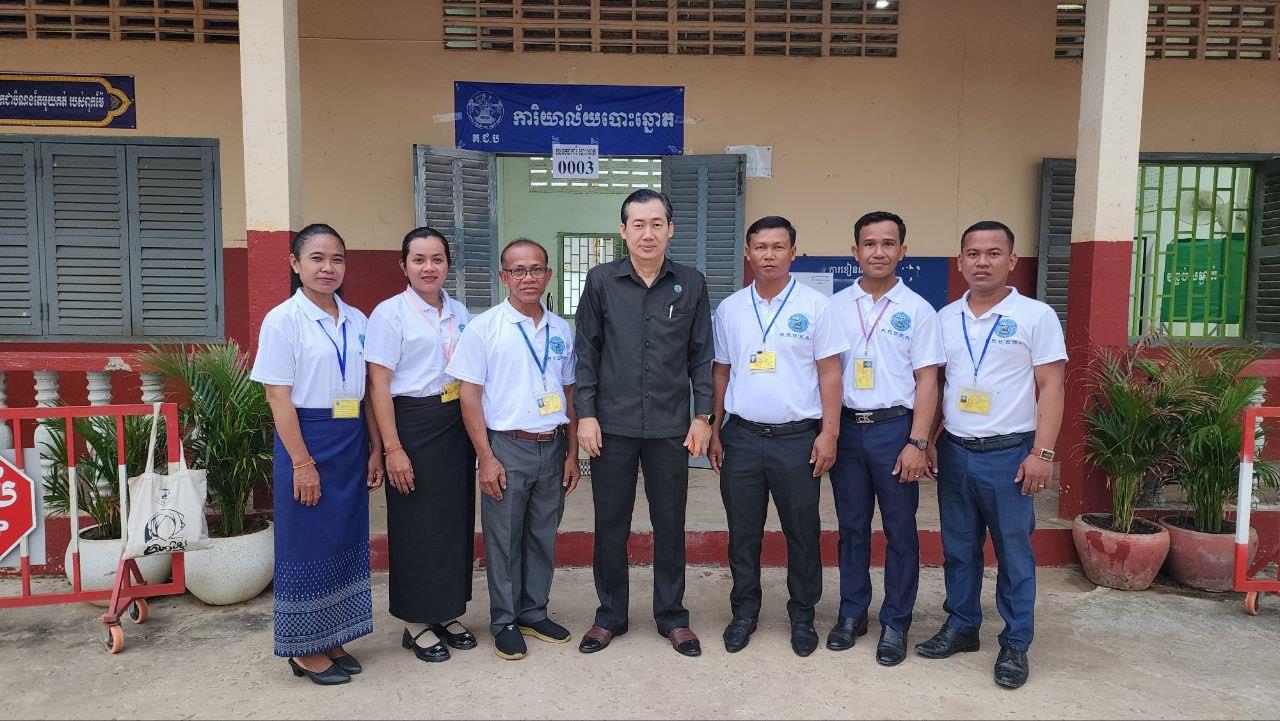 ខេត្តកំពង់ធំ ដំណើរការបោះឆ្នោតជ្រើសតាំងក្រុមប្រឹក្សារាជធានី ខេត្ត ក្រុង ស្រុក ខណ្ឌ អាណត្តិទី៤ ដំណើរការដោយរលូន និងមានសណ្តាប់ធ្នាប់ល្អ