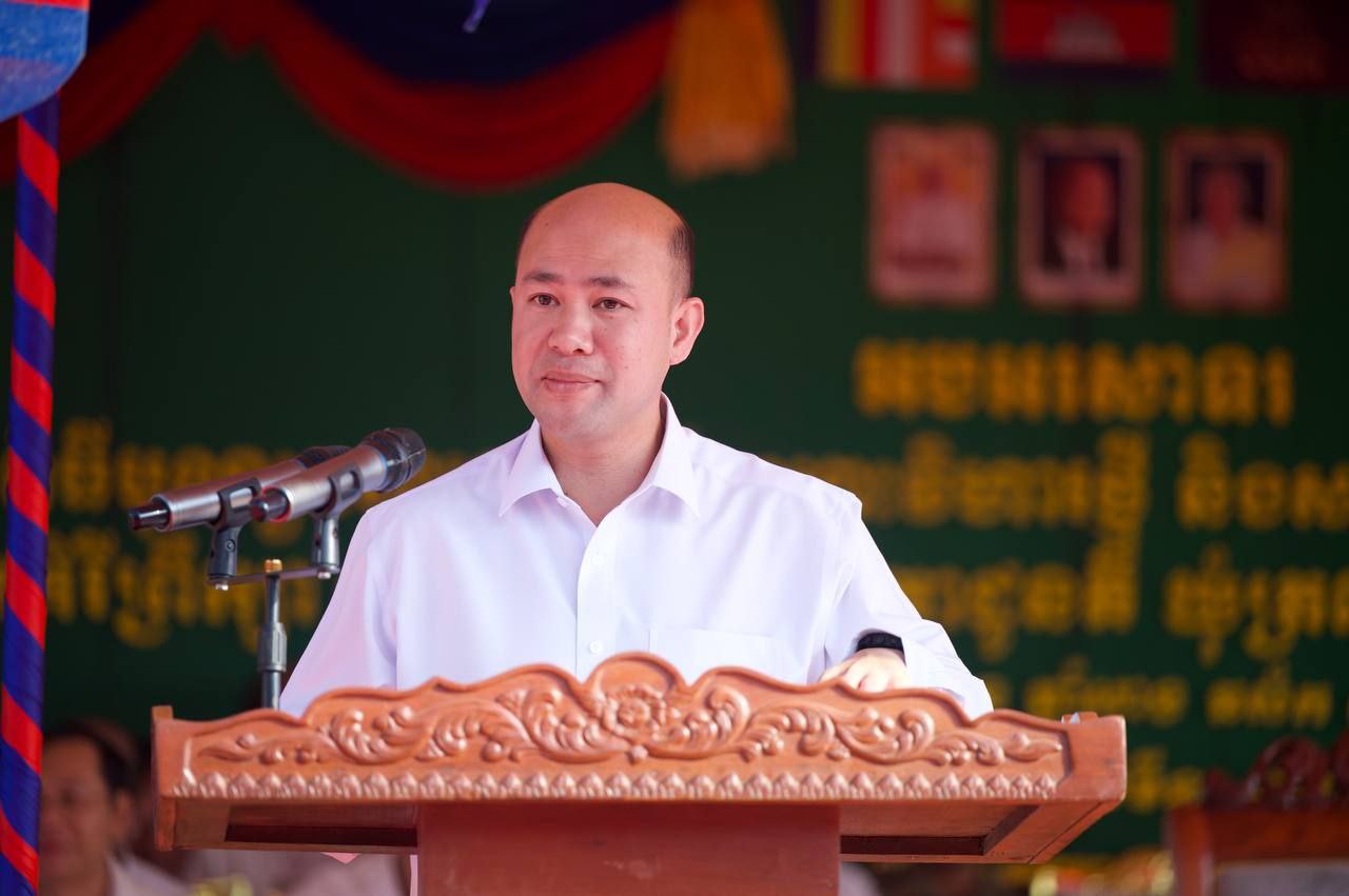 ឯកឧត្តម ហ៊ុន ម៉ានី អញ្ជើញជាអធិបតីភាពពិធីបុណ្យបញ្ចុះខណ្ឌសីមាព្រះវិហារថ្មី និងសម្ពោធសមិទ្ធិផលនានា នៅវត្តឧត្តមគិរីប្រឹក្សា ហៅវត្តកោដូនតី នៅស្រុកឱរ៉ាល់
