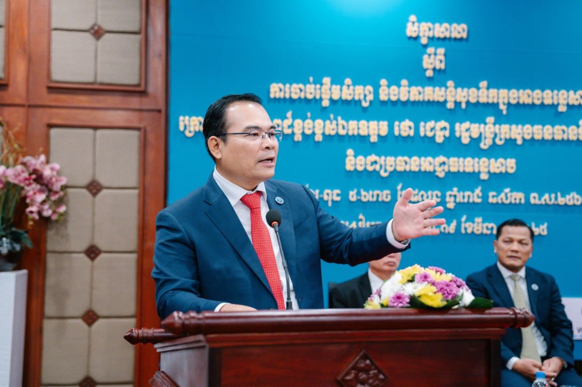 រដ្ឋមន្ត្រីធនធានទឹក ដឹកនាំសិក្ខាសាលា ស្តីពីការចាប់ផ្តើមសិក្សា និងវិភាគសន្តិសុខទឹកក្នុងអាងទន្លេសាប