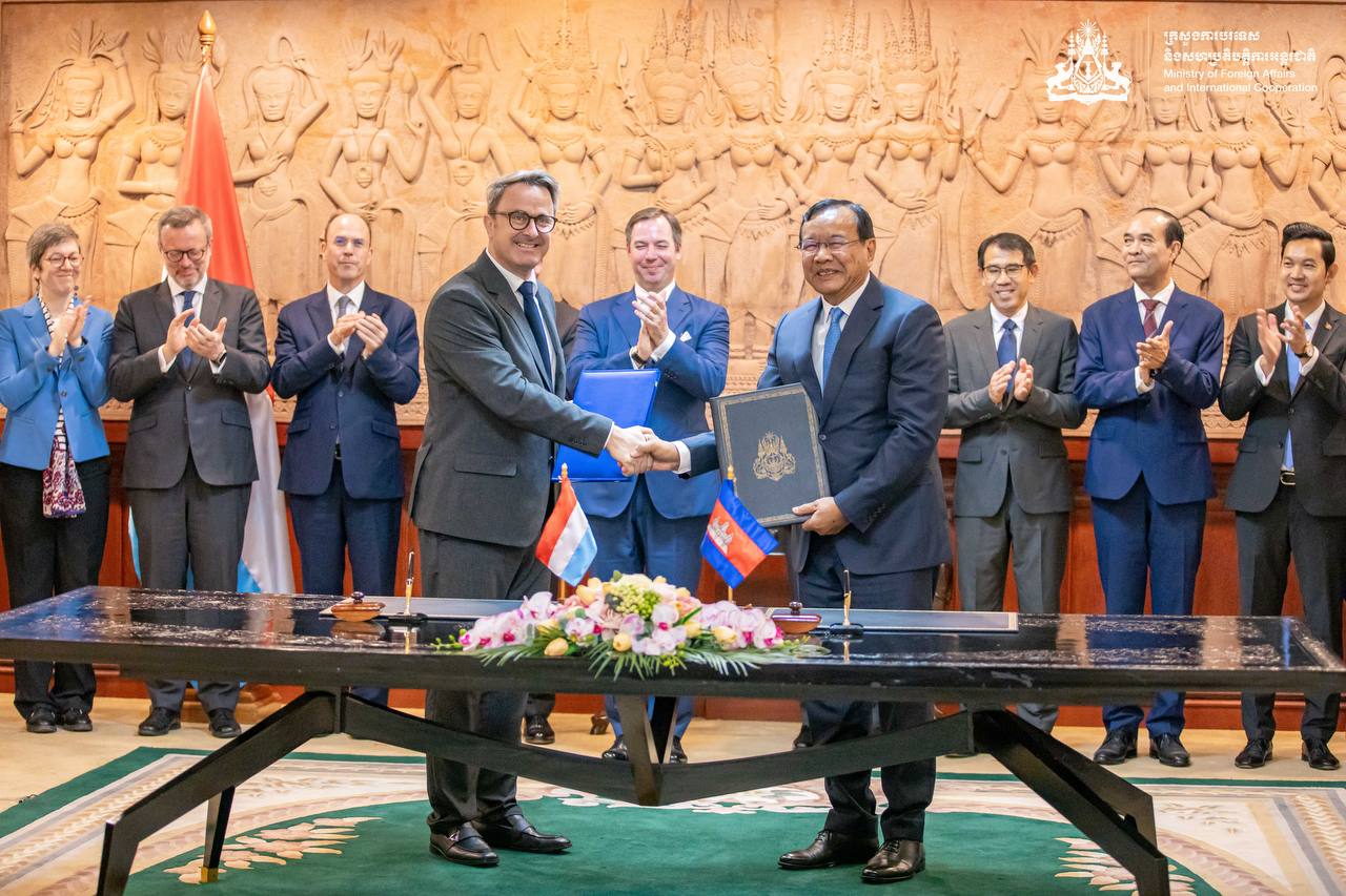 ជួបពិភាក្សាការងារទ្វេភាគីរវាងព្រះអង្គម្ចាស់ Guillaume Jean Joseph Marie រជ្ជទាយាទ នៃប្រទេសលុច ជាមួយរដ្ឋមន្ត្រីការបទេសកម្ពុជា គឺបង្កើនកិច្ចសហប្រតិបត្តិការទ្វេភាគីឲ្យកាន់តែប្រសើរឡើង