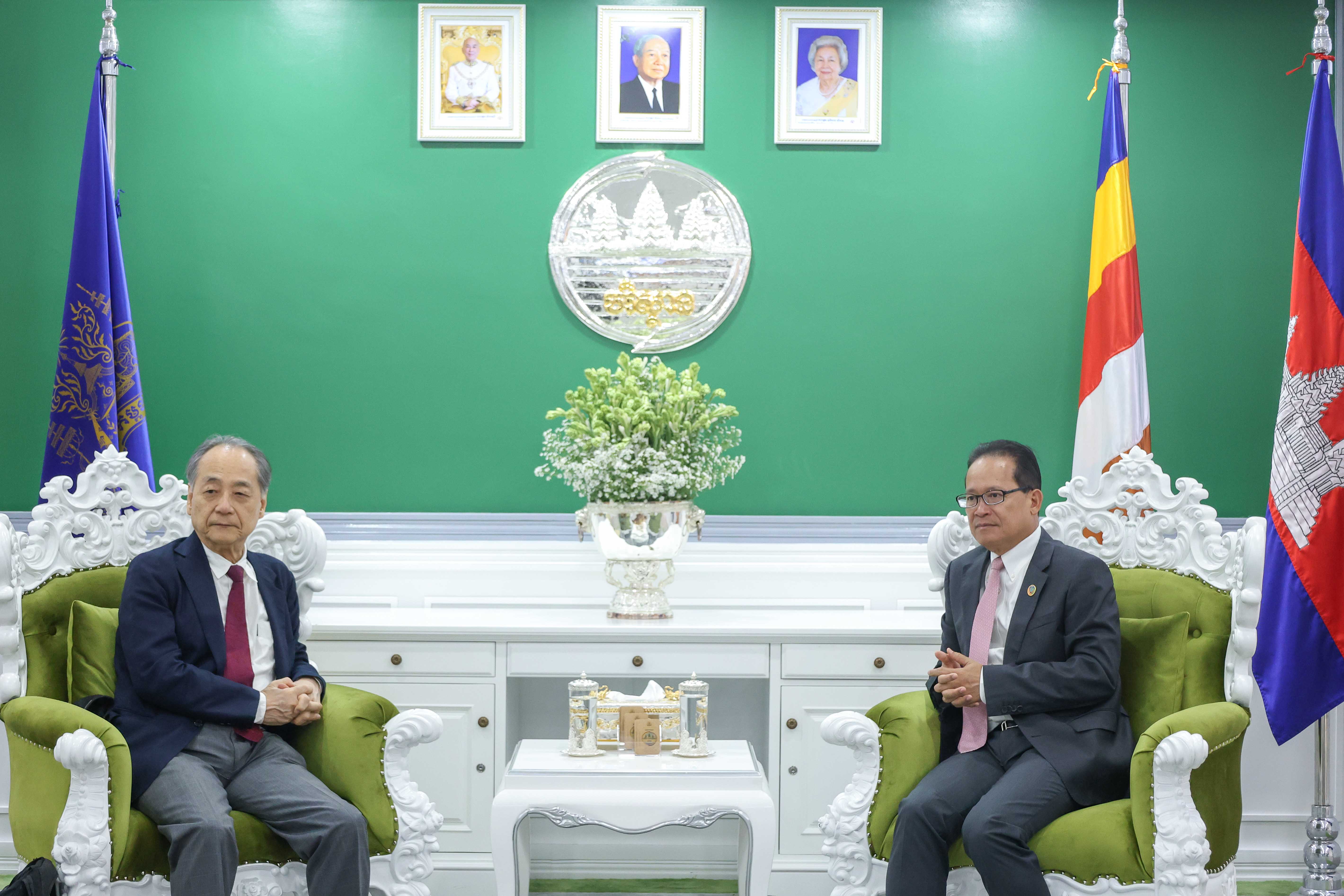 រដ្ឋមន្រ្តីក្រសួងបរិស្ថាន បន្តគាំទ្រដល់សមាគមជប៉ុន-កម្ពុជា ចូលរួមក្នុងការវិនិយោគនៅកម្ពុជាឆ្ពោះទៅការអភិវឌ្ឍដោយចីរភាព