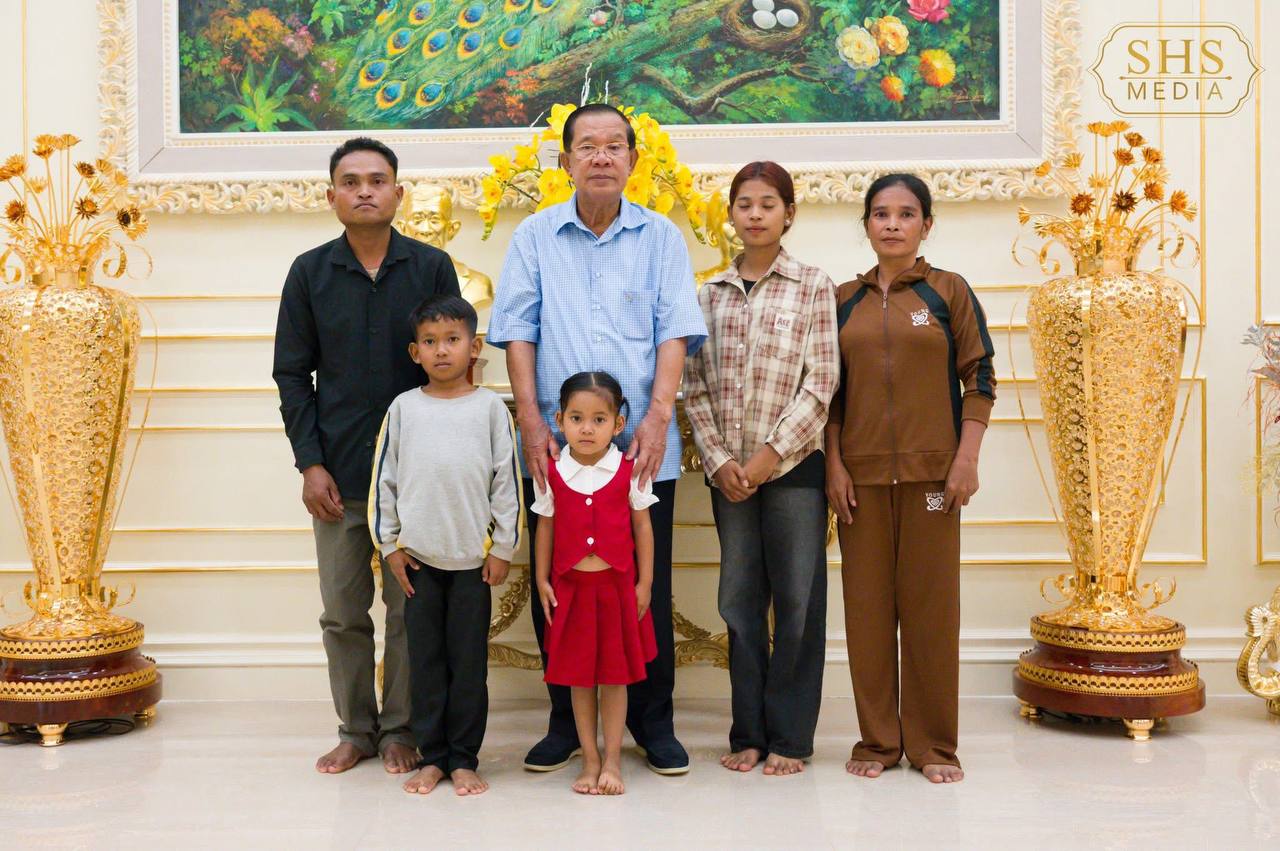 ចៅស្រី ស៊ុន ស្រីតី បានជួប លោកតា សម្ដេចតេជោ ហើយ
