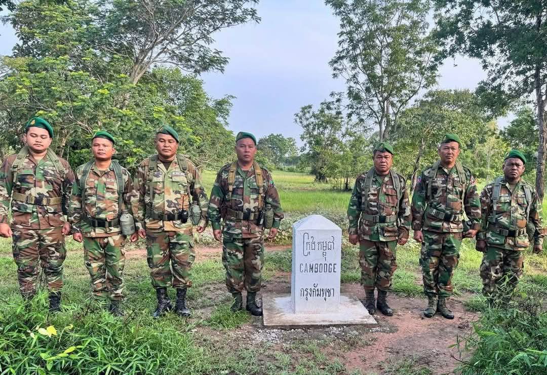 មេបញ្ជាការកងការពារព្រំដែន ៥០៣ បន្តដើរល្បាតតាមខ្សែបន្ទាត់ព្រំដែនក្នុងភូមិសាស្រ្តរបស់ខ្លួន