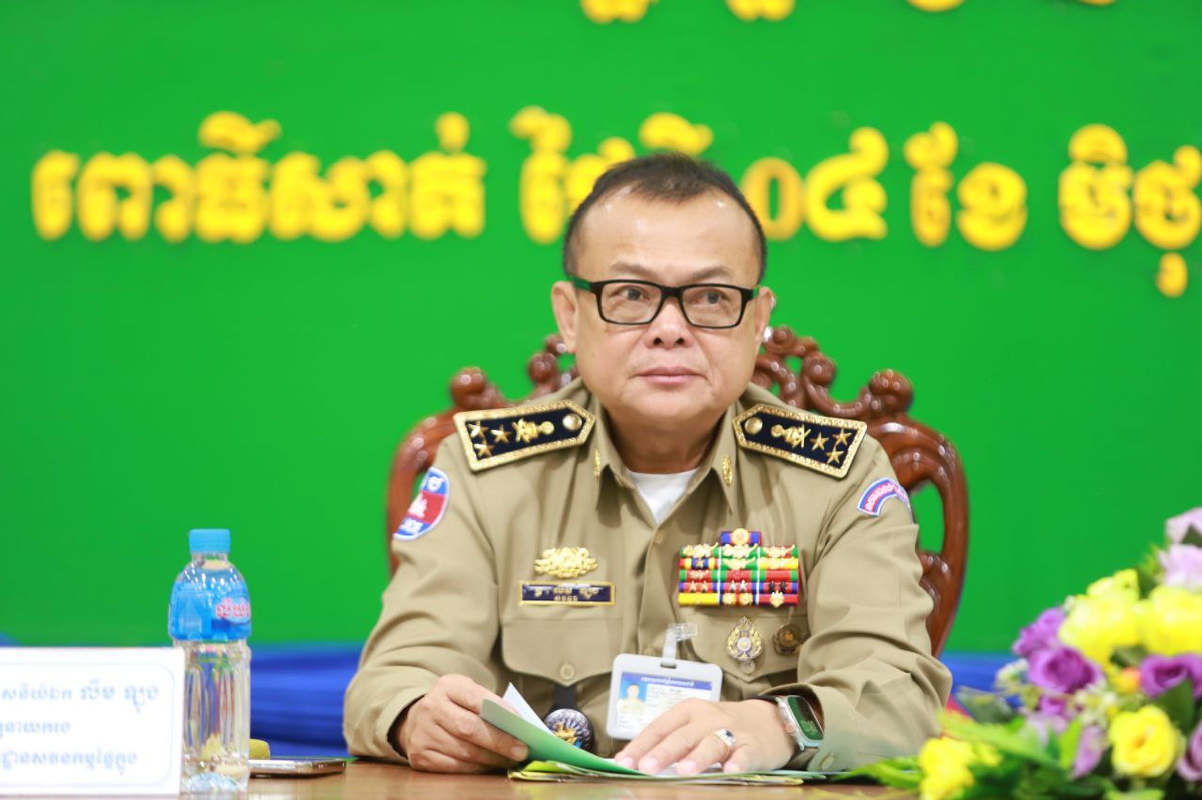 លោកឧត្តមសេនីយ៍ទោ ស ថេង អញ្ជើញចូលរួមពិធីបើកកិច្ចសវនកម្មផ្ទៃក្នុង នៅស្នងការដ្ឋាននគរបាលខេត្តពោធិ៍សាត់ សម្រាប់ការិយបរិច្ឆេទ២០២៤ និងបណ្តាឆ្នាំពាក់ព័ន្ធ