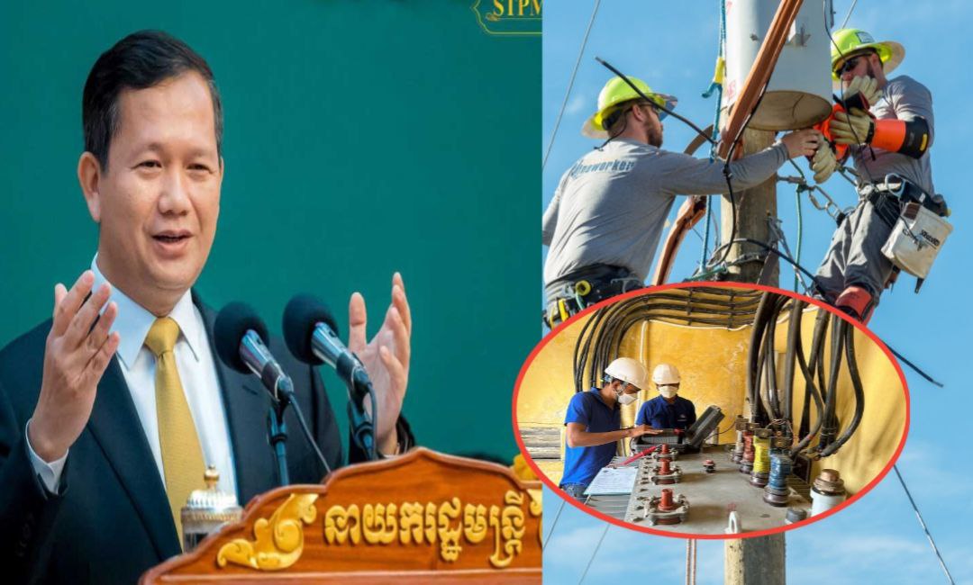 TOP NEWS: ប្រមុខរដ្ឋាភិបាលកម្ពុជា បានប្រកាសថា៖ «កម្ពុជាបានសម្រេចចិត្តធានាការផ្គត់ផ្គង់អគ្គិសនី និងសេវាអ៊ីនធឺណិតដោយខ្លួនឯង ដើម្បីកុំឱ្យភាគីថៃពិបាកក្នុងការសម្រេចចិត្ត»