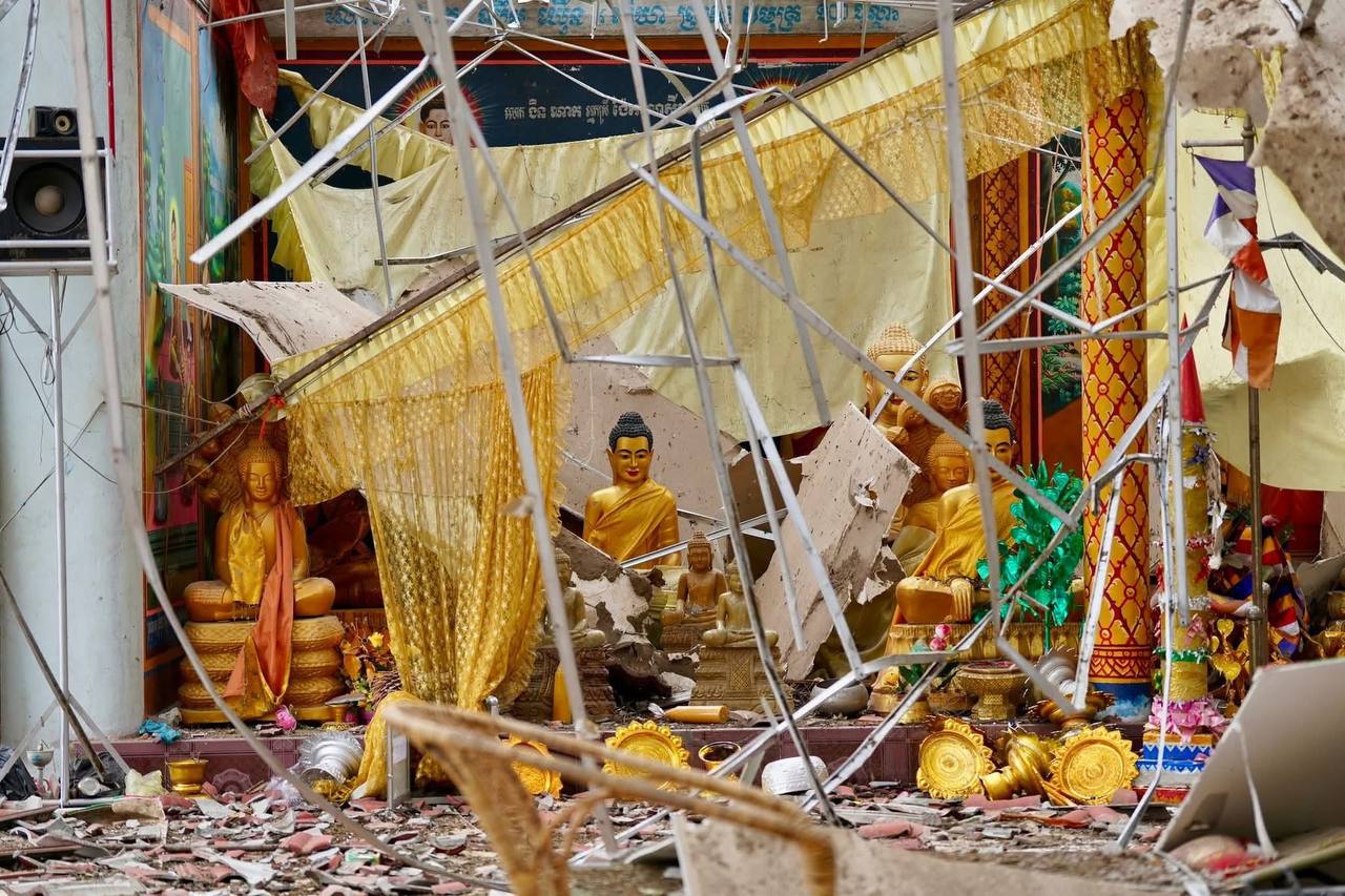សម្រាប់ថ្ងៃទី៣នៃសង្គ្រាមឈ្លានពានរបស់ថៃមកលើកម្ពុជា ទាហានថៃចាប់ផ្តើមបាញ់ចូលទឹកដីកម្ពុជាតាំងពីម៉ោង៥ព្រឹក និងបានពង្រីកទិសថ្មីបន្ថែមទៀតក្រៅពីតំបន់កំពុងមានជម្លោះ