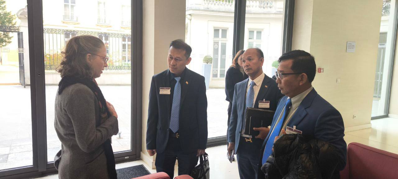 រដ្ឋសភាបារាំង បញ្ជាក់ការគាំទ្រ និងកិច្ចសហប្រតិបត្តិការជាក់លាក់ជាមួយរដ្ឋសភាកម្ពុជា ក្នុងការអនុវត្តការងារសភាឌីជីថល