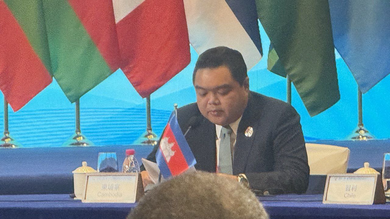 កម្ពុជាចូលរួមកិច្ចប្រជុំថ្នាក់រដ្ឋមន្ត្រី «BRIDRREM 2025» នៅប្រទេសចិន