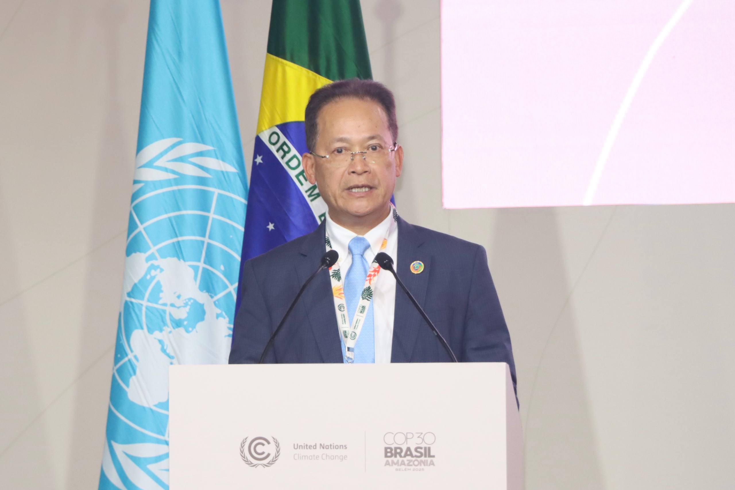 កម្ពុជា ជំរុញហិរញ្ញប្បទានអាកាសធាតុ និងប្តេជ្ញាចិត្តឆ្លើយតបការប្រែប្រួលអាកាសធាតុ នៅ COP30