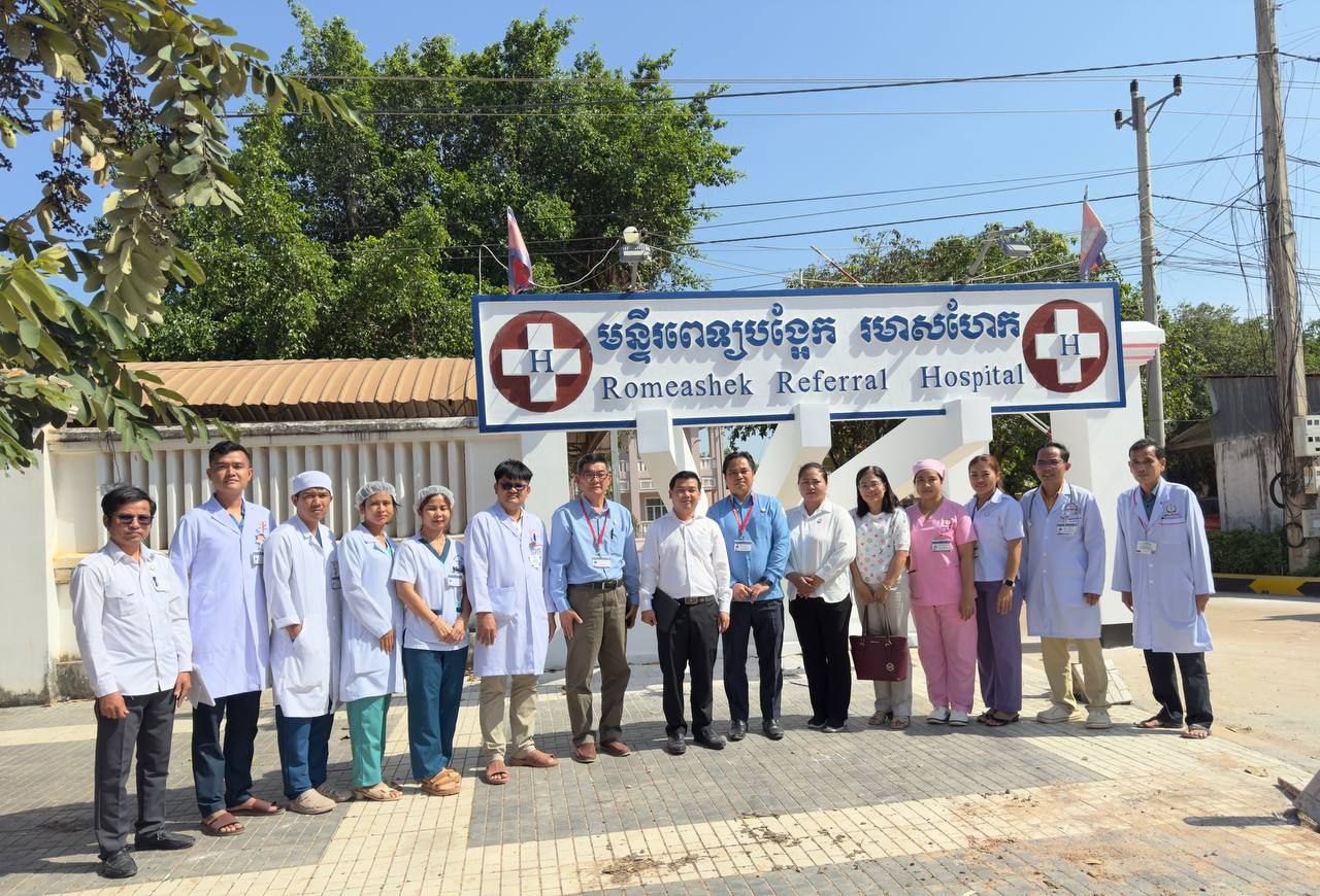 ការចុះអភិបាលគាំទ្រពង្រឹងបន្ថែម ផ្នែកសង្គ្រោះបន្ទាន់ និងប្រព័ន្ធបញ្ជូនរបស់មន្ទីរពេទ្យបង្អែក ក្នុងខេត្តស្វាយរៀង