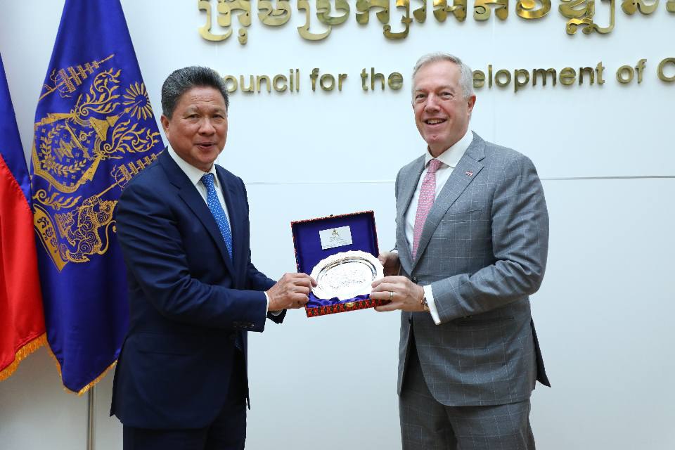 ក្រុមប្រឹក្សាអភិវឌ្ឍន៍កម្ពុជា ជួបពិភាក្សាជាមួយគណៈប្រតិភូ US-ABC បង្កើនទំនុកចិត្តវិនិយោគអាម៉េរិកក្នុងកម្ពុជា