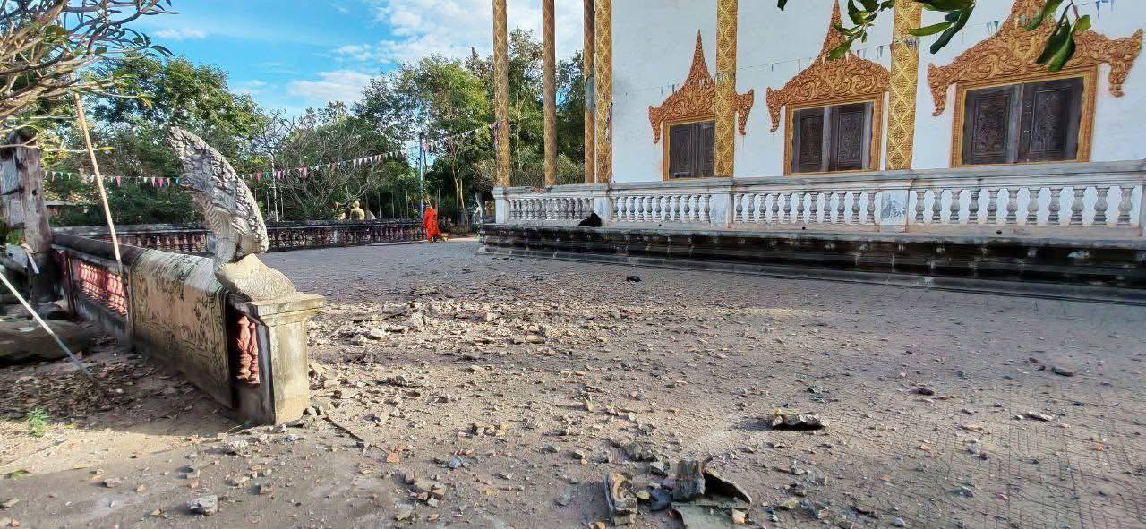 ក្រសួងធម្មការថ្កោលទោសចំពោះការបាញ់ប្រហារយ៉ាងឃោរឃៅ និងព្រៃផ្សៃរបស់យោធាថៃ មិនលើកលែងសូម្បីវត្តអារាម