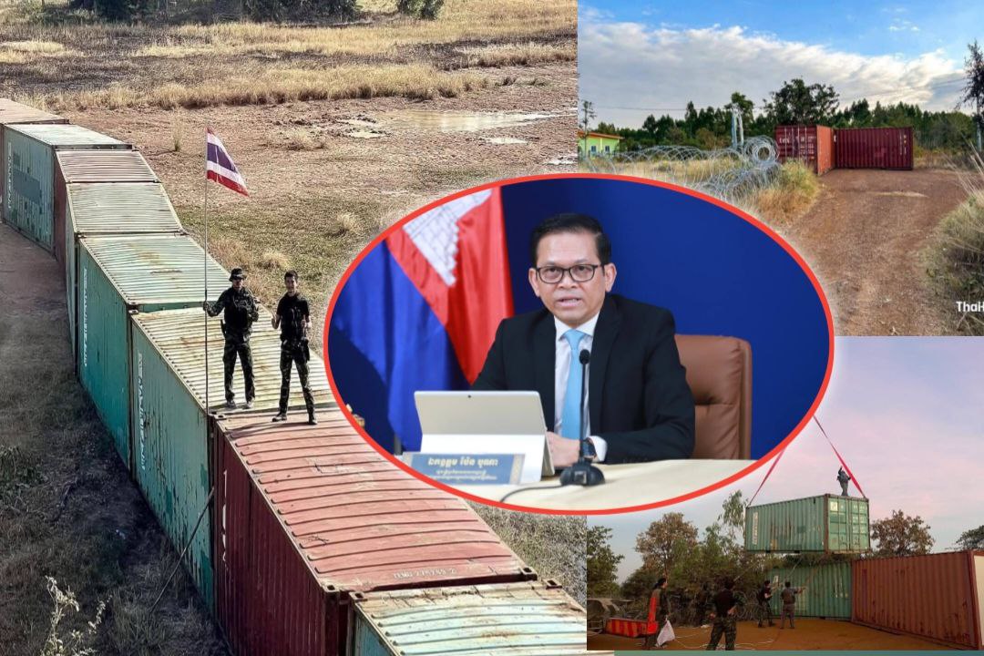 «ទង្វើរបស់ភាគីថៃ កំពុងបំពានលើបូរណភាពទឹកដីកម្ពុជា បំពានលើកិច្ចព្រមព្រៀងដែលភាគីទាំងពីរបានឯកភាពគ្នា និងផ្ទុយនឹងធម្មនុញ្ញអង្គការសហប្រជាជាតិ»