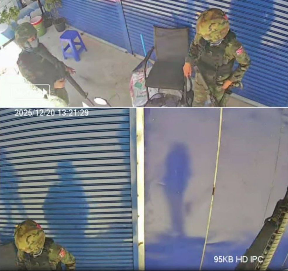 កម្លាំងយោធាថៃ បានចូលកាត់សោ គាស់ផ្ទះប្រជាពលរដ្ឋ ក្នុងភូមិសង្គមថ្មី ០៨ ខ្នង រួចប្រមូលសម្ភារៈមានតម្លៃ ម៉ូតូ ០៤ គ្រឿង និងរ៉ឺម៉កដឹកសំរាមរបស់ភូមិ ០២ គ្រឿង