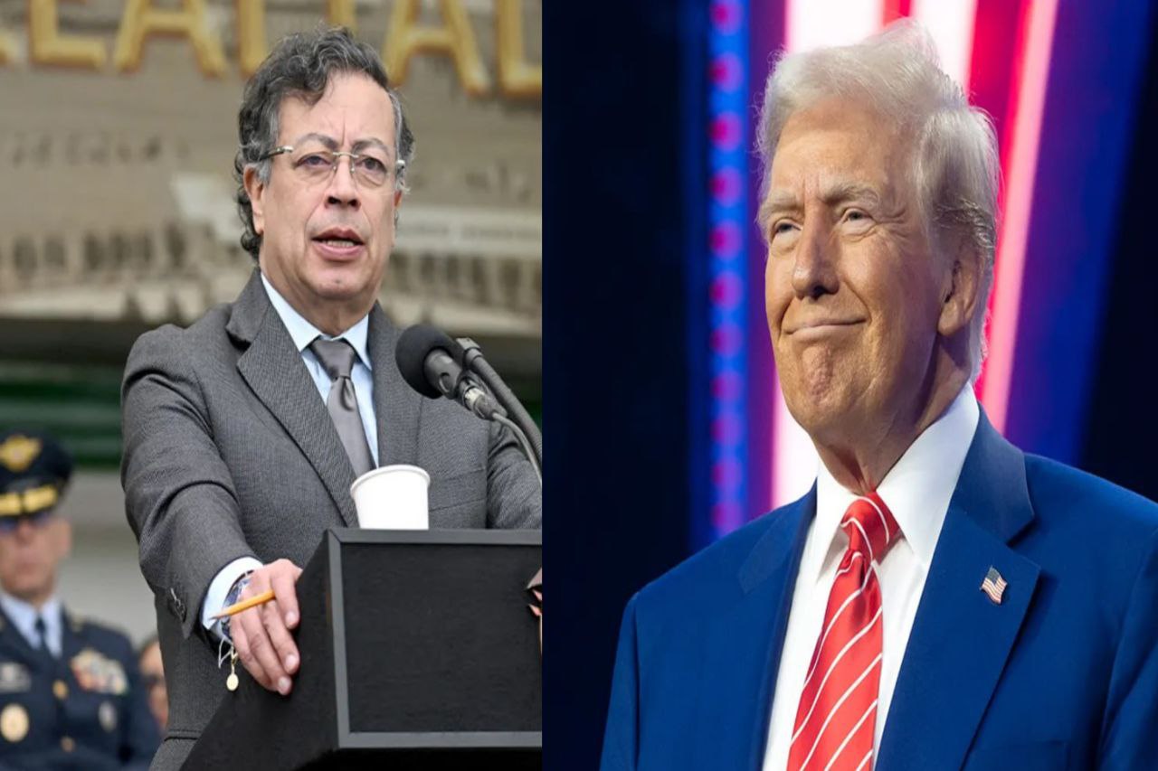 ត្រាំ អញ្ជើញប្រធានាធិបតីកូឡុំប៊ី មកសេតវិមាន បន្ទាប់ពីការគំរាមកំហែងប្រើកម្លាំងយោធា!