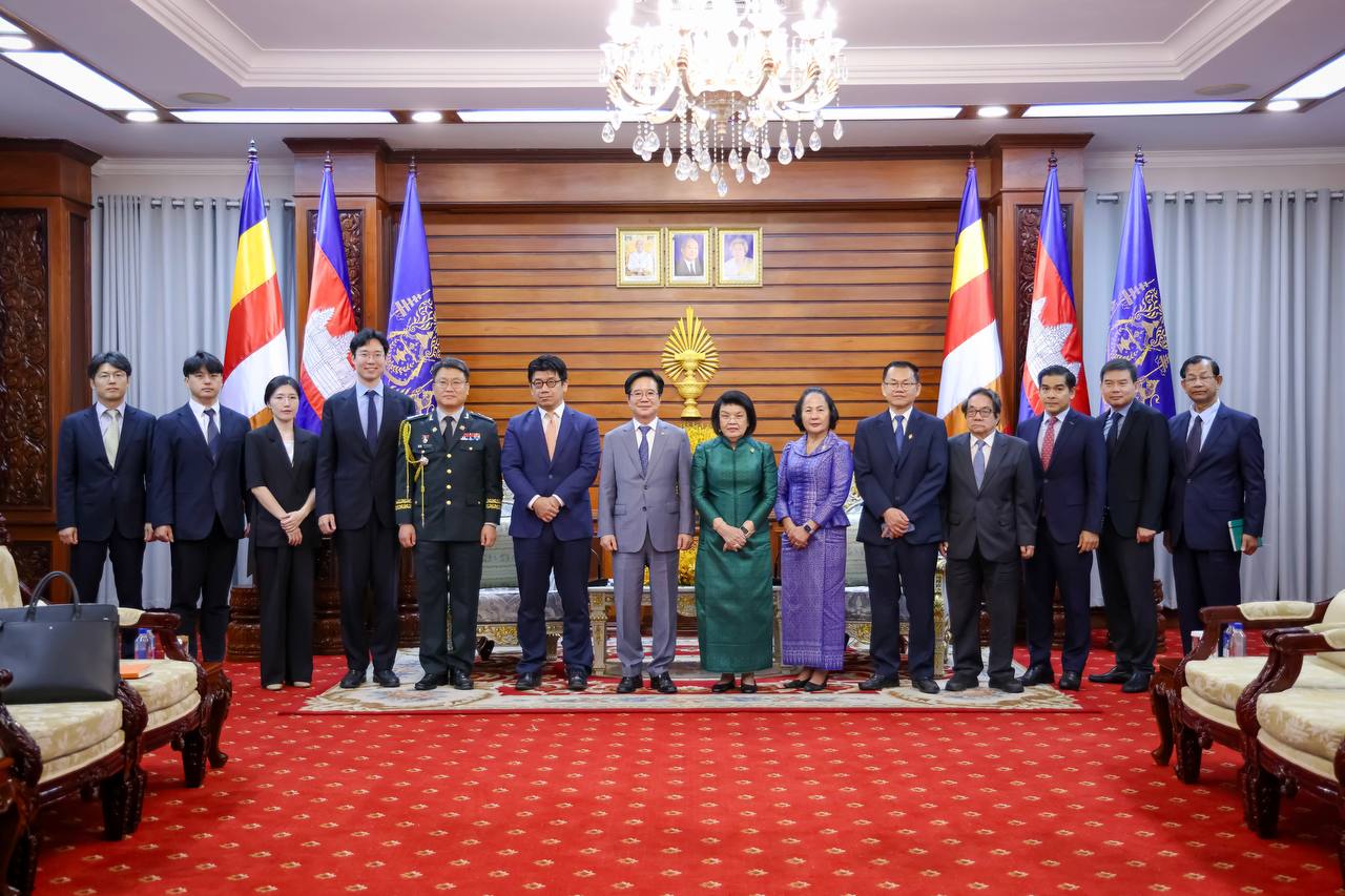 សាធារណរដ្ឋកូរ៉េ បន្តពង្រឹងទំនាក់ទំនង និងកិច្ចសហប្រតិបត្តិការជាមួយកម្ពុជា ទាំងវិស័យនីតិប្បញ្ញត្តិ និងនីតិប្រតិបត្តិ